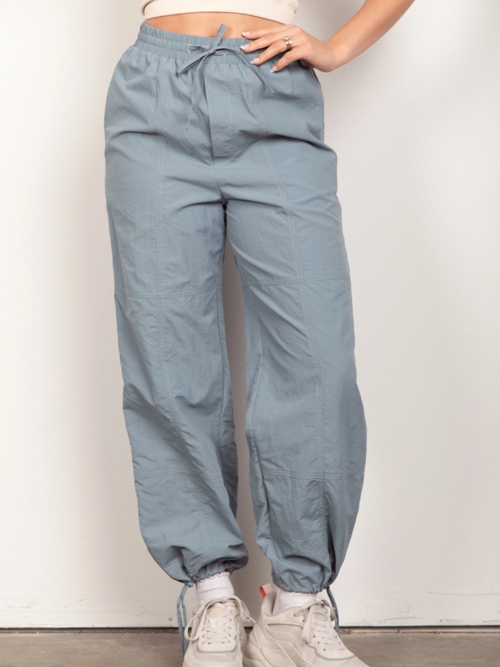 New In Women's Parachute Track Pants